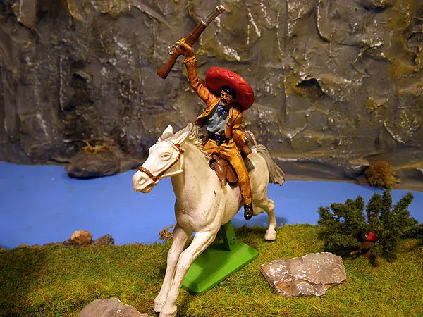 Britains Figure Mexikaner mit Pferd