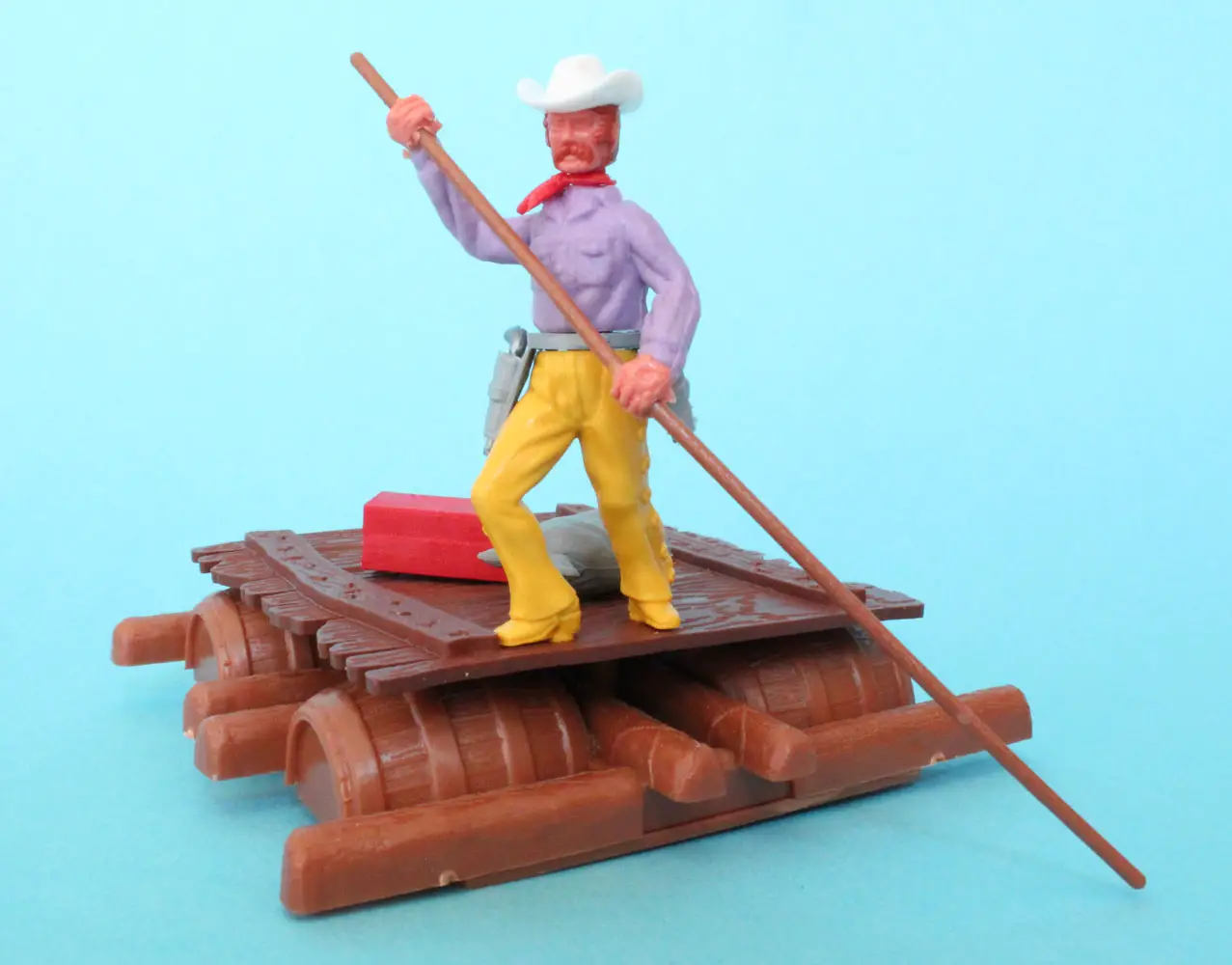 Timpo Toys Cowboy Unterteil 3 Generation mit Oberteil 2 Generation
