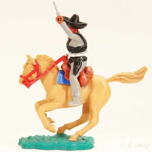 Timpo Toys Mexikaner mit Pferd